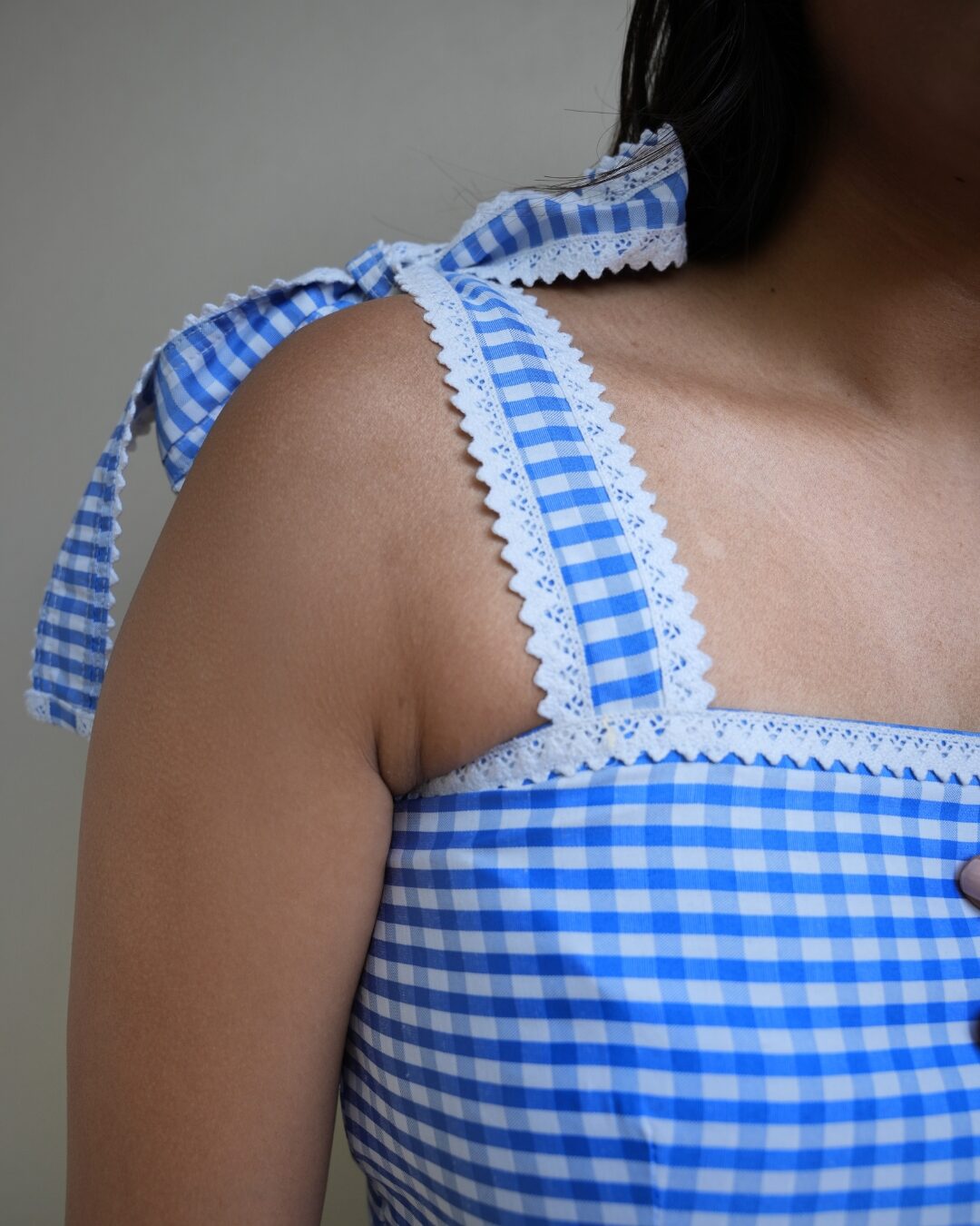 Checks Peplum Top - wearendlessbloom