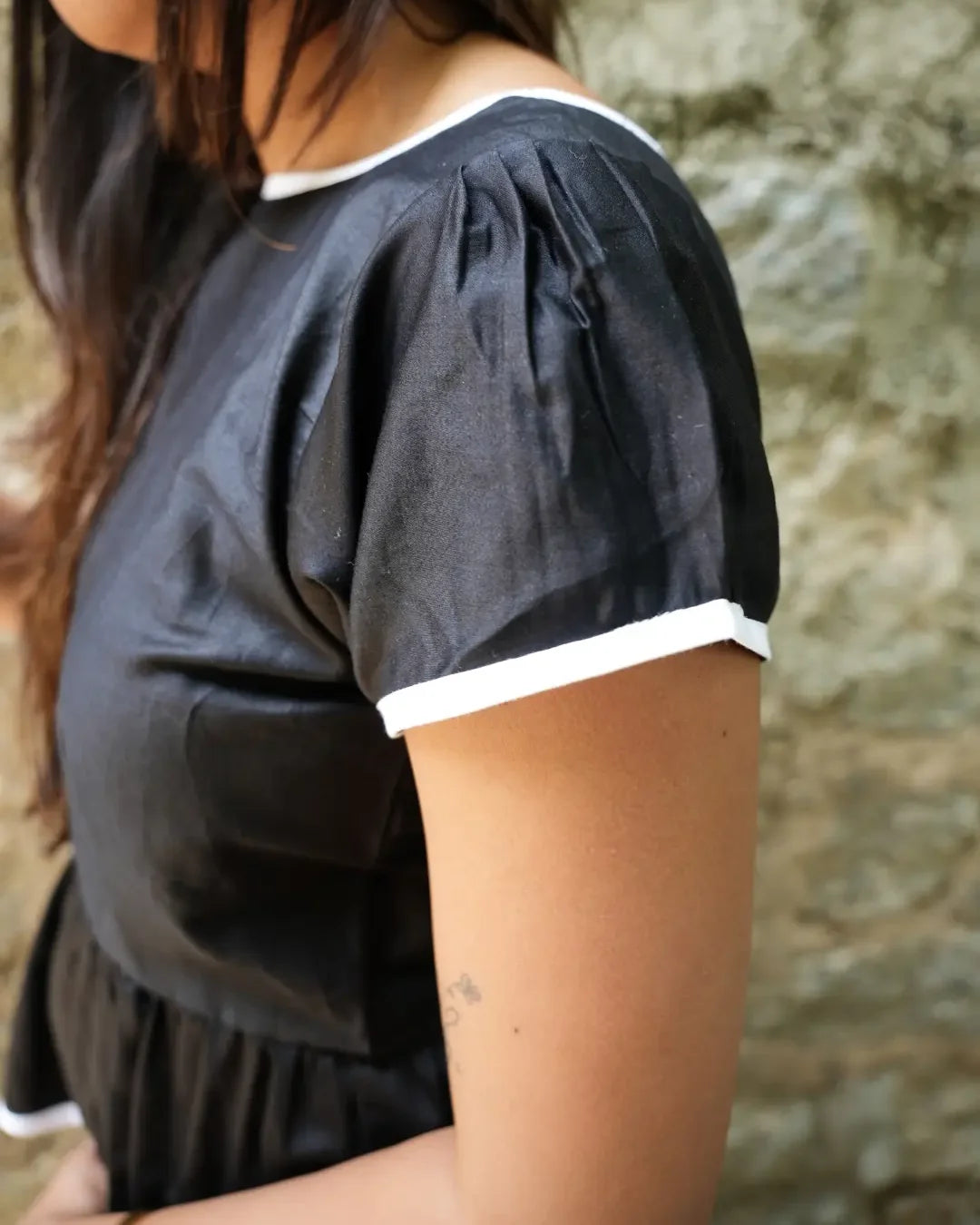 Black Peplum Top - wearendlessbloom