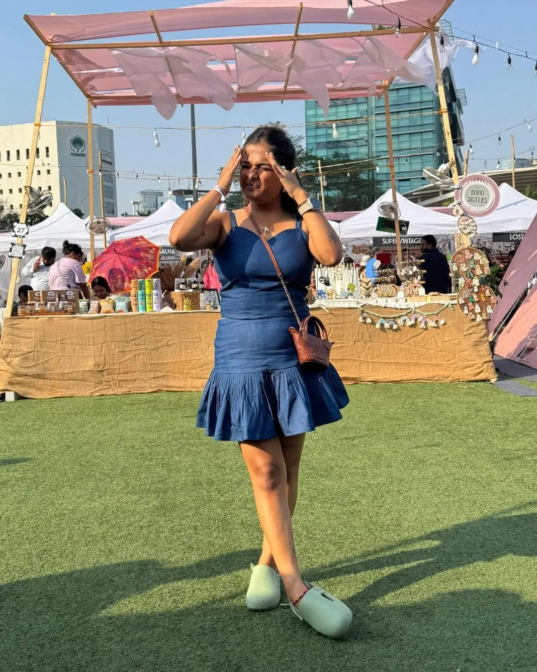 Denim Skirt Set - wearendlessbloom