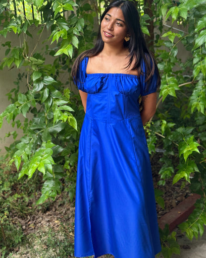 Blue Corset Dress - wearendlessbloom