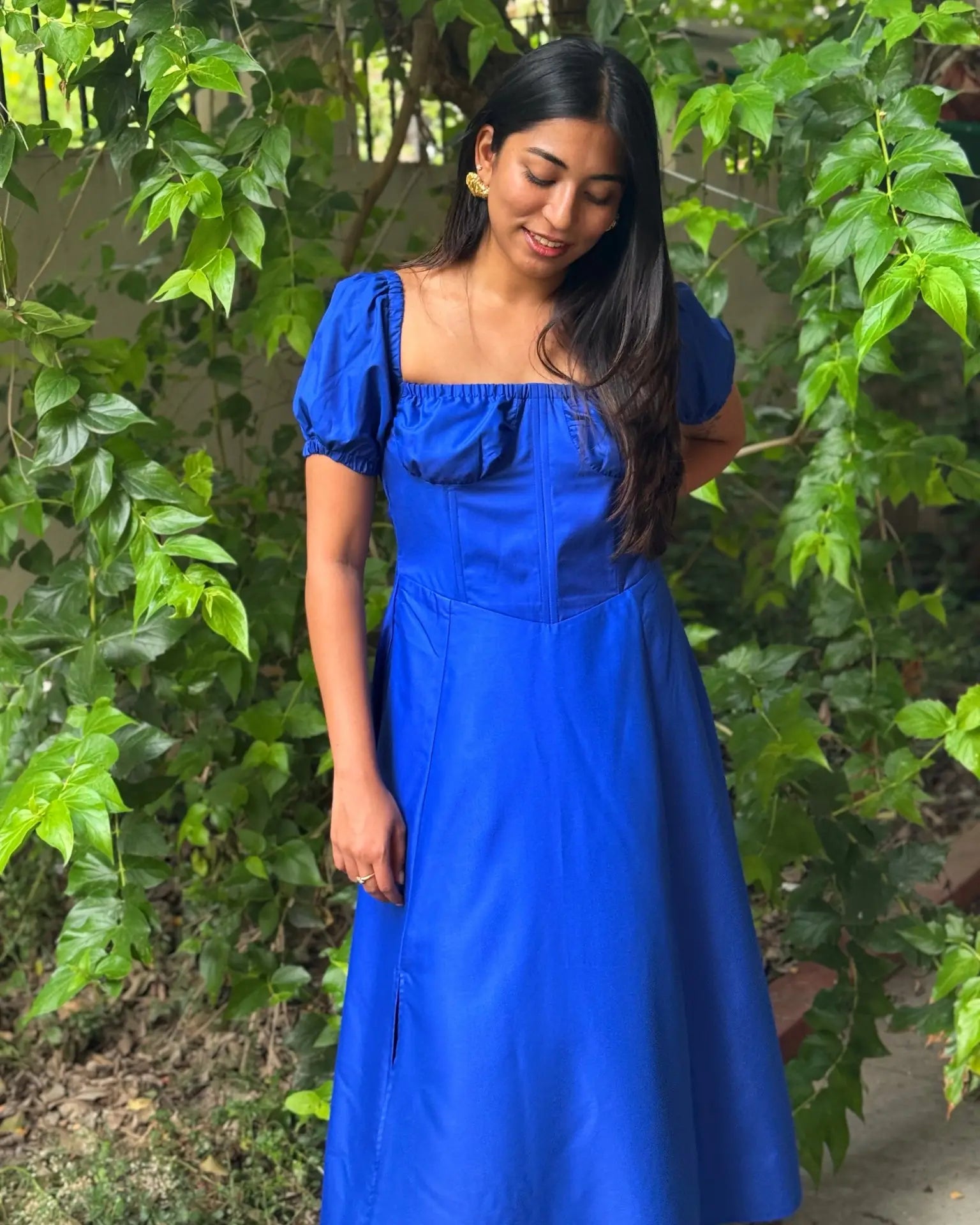 Blue Corset Dress - wearendlessbloom