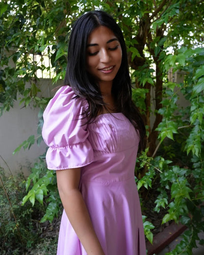 Pleated Cotton Dress - wearendlessbloom