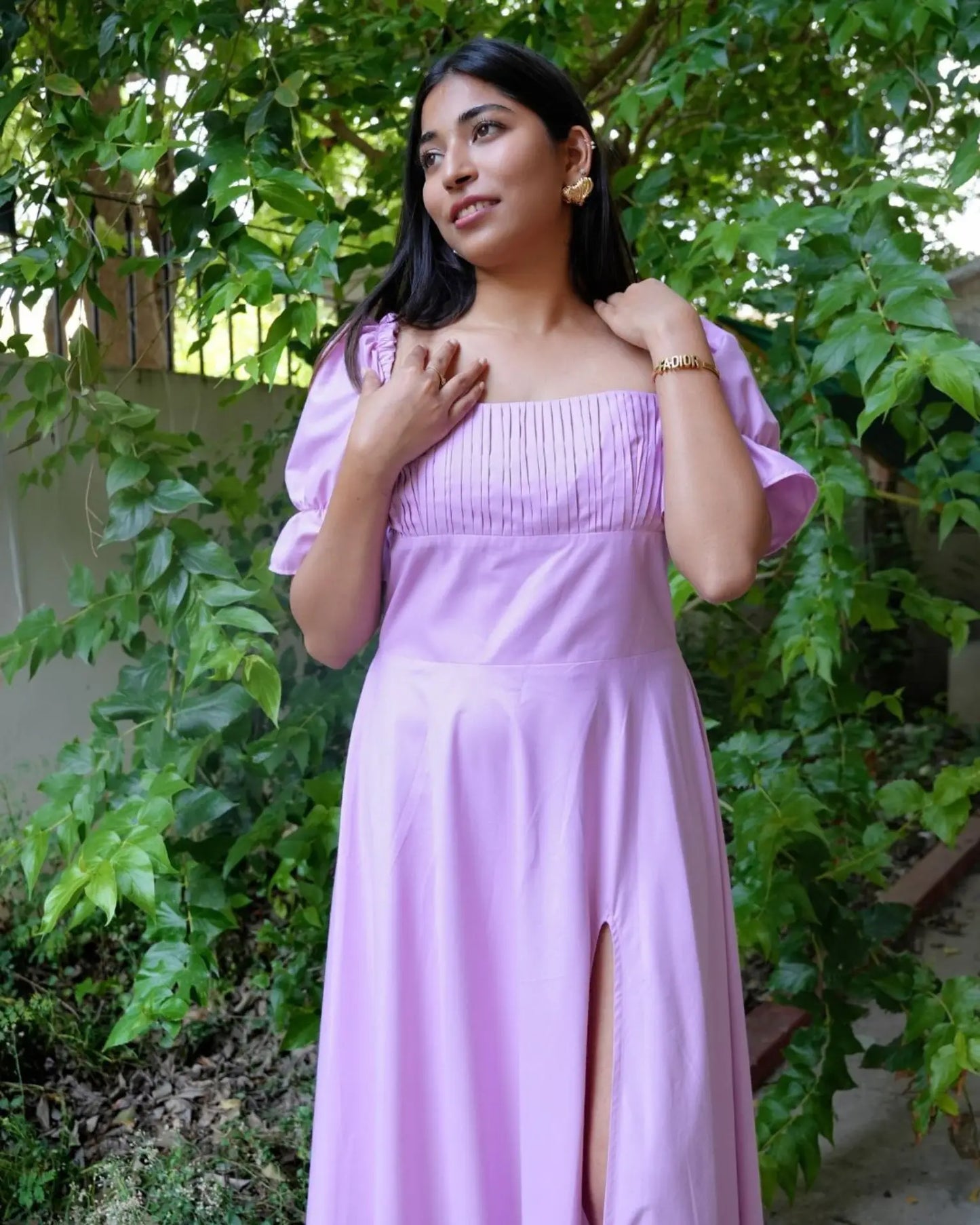Pleated Cotton Dress - wearendlessbloom