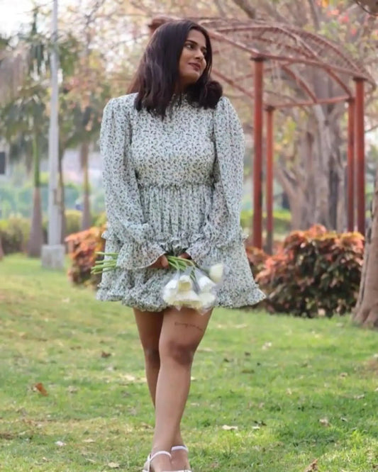 Flora Chiffon Dress - wearendlessbloom