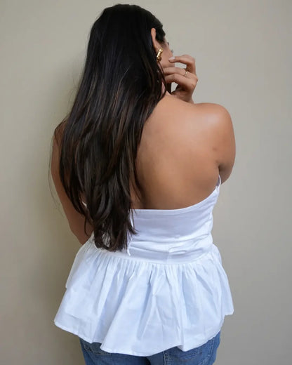 White Cotton Top - wearendlessbloom