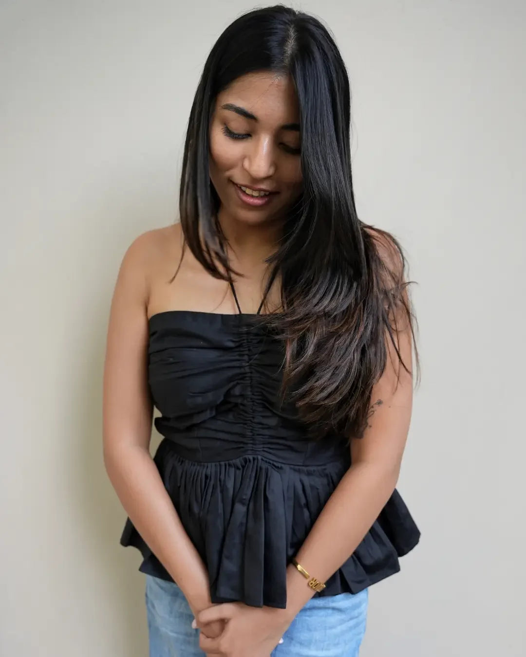 Black Cotton Top - wearendlessbloom