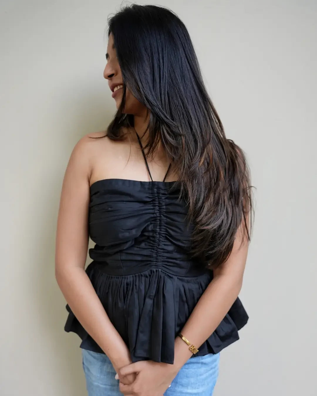 Black Cotton Top - wearendlessbloom