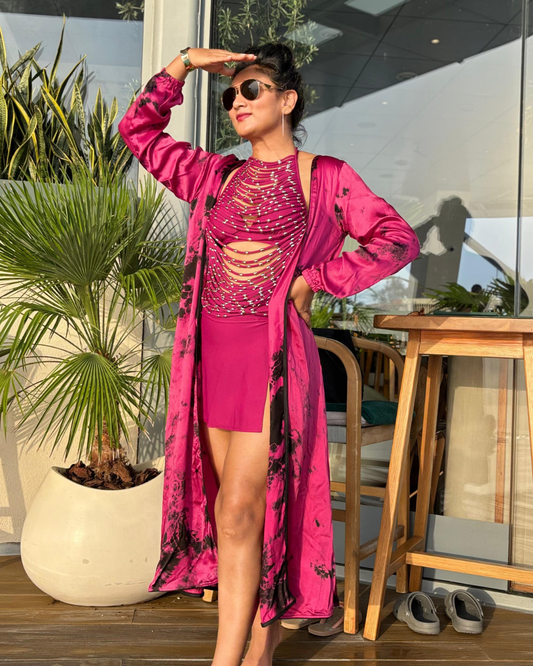 Tie and dye kaftan - wearendlessbloom