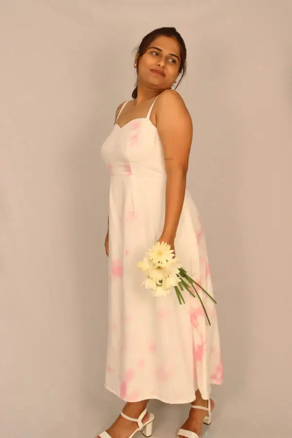 Tie And Dye Sleeveless Soft Cotton Dress - wearendlessbloom