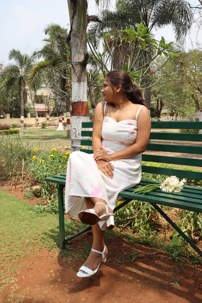 Tie And Dye Sleeveless Soft Cotton Dress - wearendlessbloom