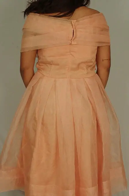 Belle Organza Midi Dress - wearendlessbloom