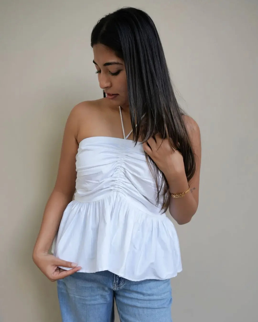 White Cotton Top - wearendlessbloom