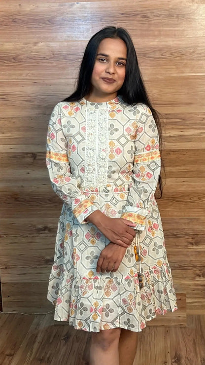 Bohemian Dress with Belt - wearendlessbloom