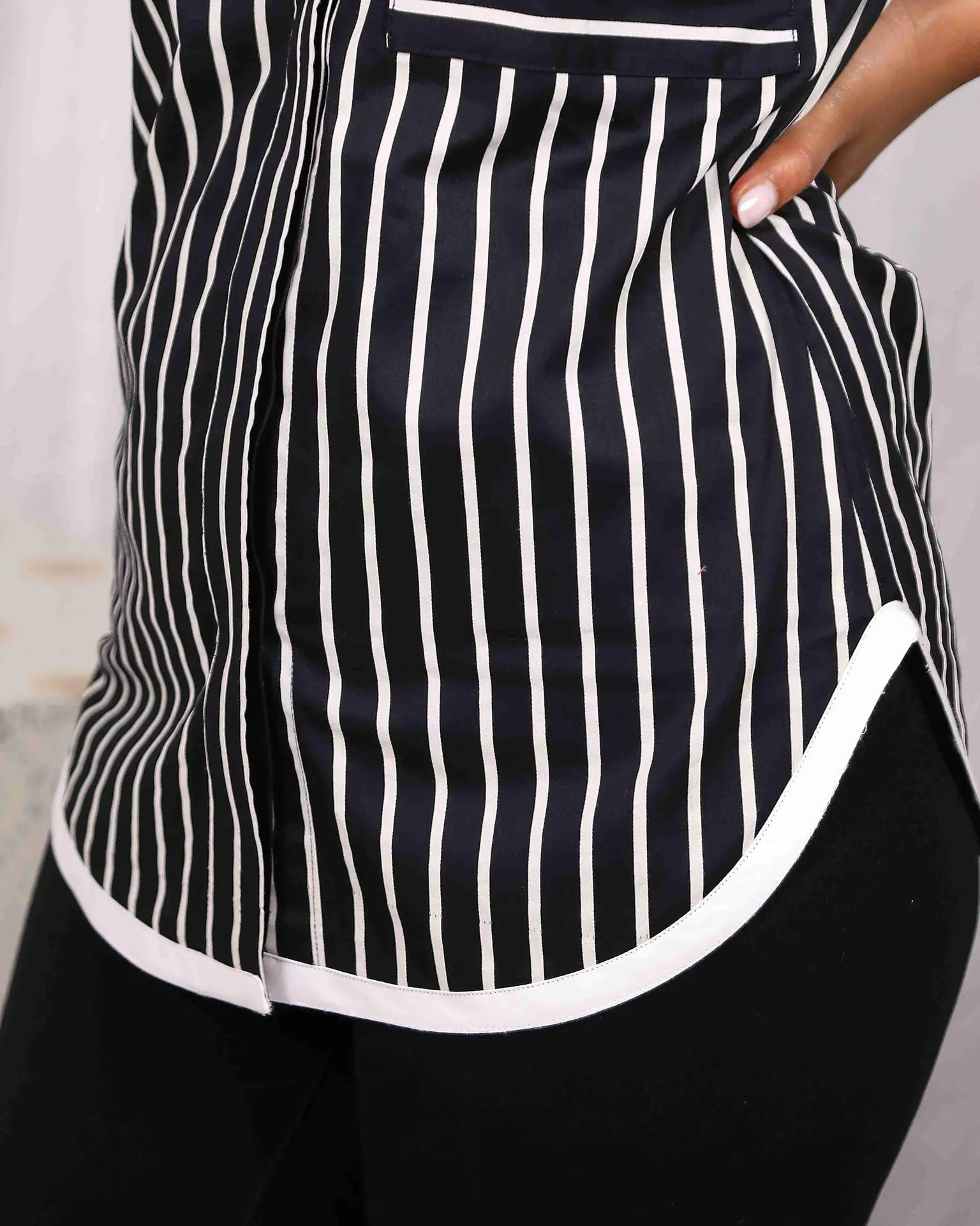 Black And White Striped Shirt (Waiting For Friday) - wearendlessbloom
